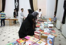گزارش تصویری از نمایشگاه کتابی با عنوان « افطاری کتاب» در دانشگاه